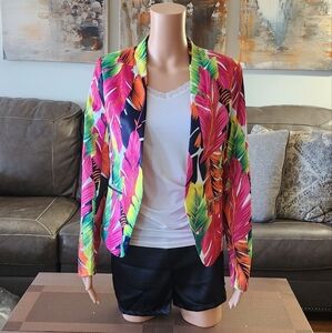 Vibrant Tropical Women's Blazer